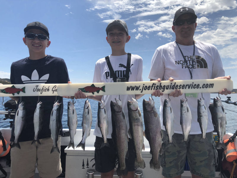 Pardee Kokanee/Trout 7/12/18