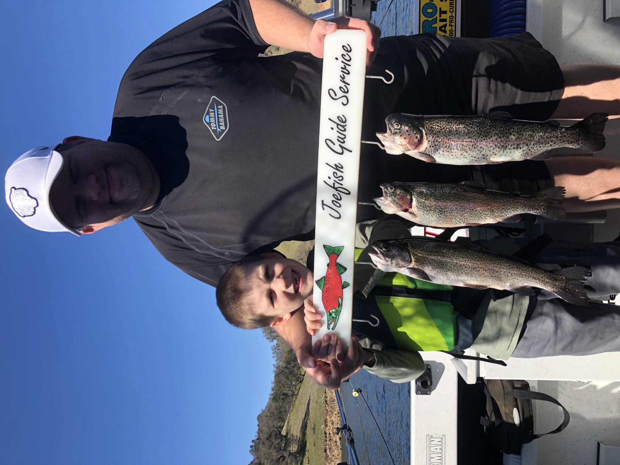 Pardee Lake Rainbows 2/24/2020